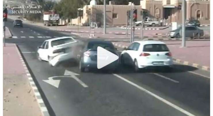 متحدہ عرب امارات میں خوفناک حادثے کی ویڈیو وائرل