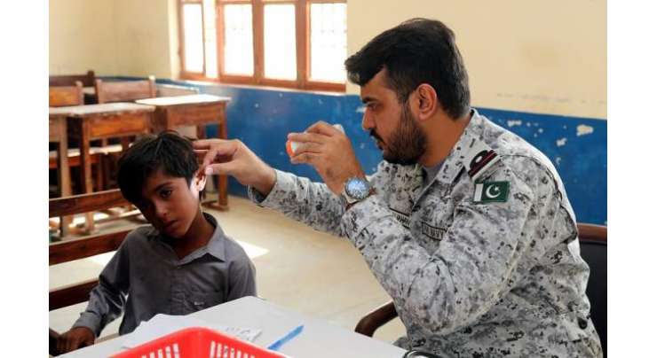 پاک بحریہ کی جانب سے بلوچستان کے علاقے دام میں مفت میڈیکل کیمپ کا انعقاد