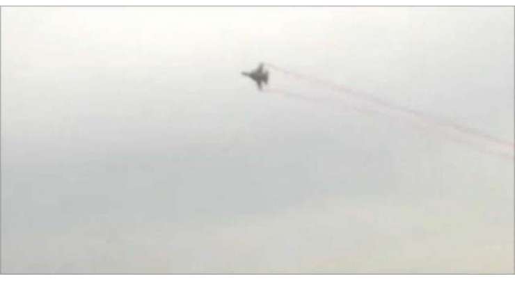 یوم پاکستان، پاکستان کے برادر ملک ترکی کے طیاروں کا فضائی کرتب کا مظاہرہ