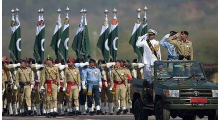 79 واں یوم پاکستان: وفاقی دارالحکومت میں مسلح افواج کی شاندار پریڈ جاری