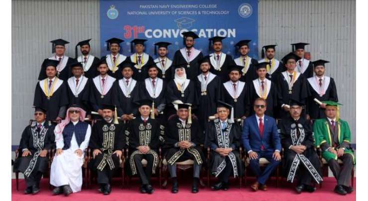 پاکستان نیوی انجینئرنگ کالج کے اکتیسویں کانووکیشن کا انعقاد،354 طلبا نے اسناد حاصل کیں