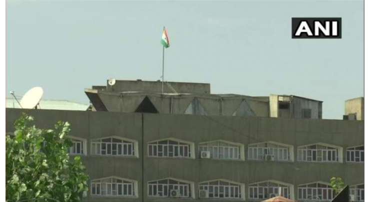 سری نگر سیکرٹریٹ کی عمارت سے کشمیر کا جھنڈا ہٹا دیا گیا