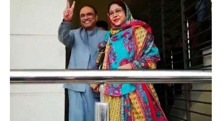سابق صدر آصف علی زرداری اور فریال تالپور نے درخواست ضمانت دائر کرنے کا فیصلہ کر لیا