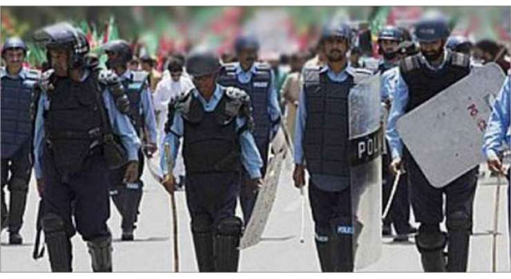 وفاقی پولیس کی 2014ء کی طرز پر موجودہ جمعیت علماء اسلام کے دھرنے اور مارچ سے نمٹنے کیلئے تیاریاں شروع