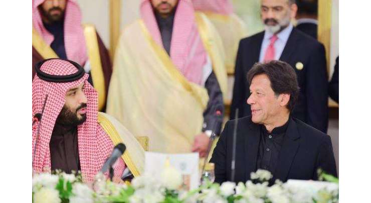 وزیر اعظم کا سعودی ولی عہد شہزادہ محمد بن سلمان کیلئے پرتکلف ضیافت کا اہتمام
