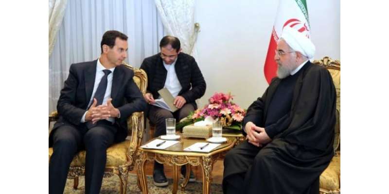 شامی صدر کا دورہ ایران،خامنہ ای اورروحانی سے ملاقاتوں میں اظہارتشکر