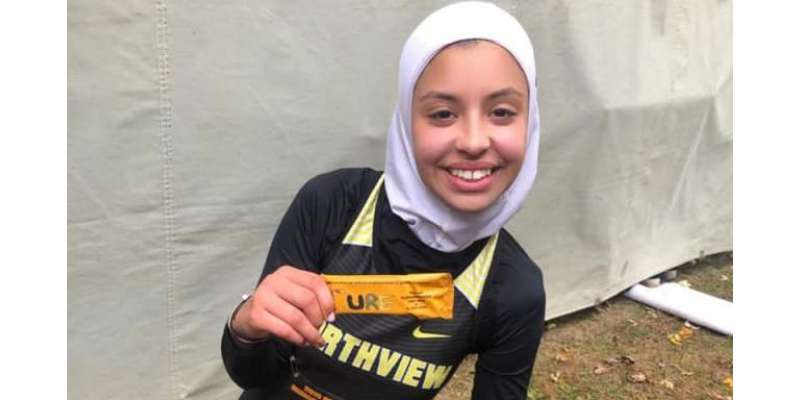 حجاب کیوں پہنا،مسلمان اتھلیٹ کو دوڑ جیتنے کے بعد نااہل کردیا گیا