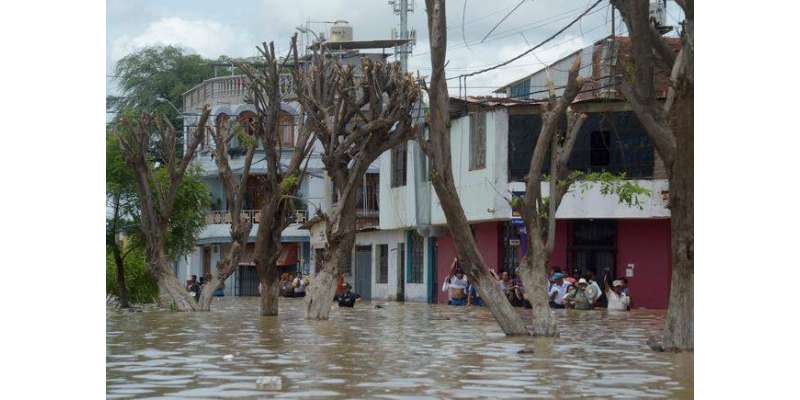 پیرو میں سیلاب نے بڑے پیمانے پر تبائی مچادی، درجنوں افراد ہلاک
