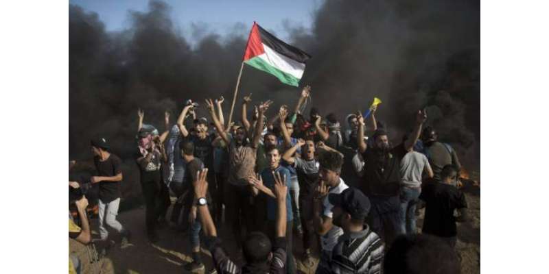 غزہ میں حق واپسی مظاہرے پر اسرائیلی فوج کی فائرنگ سے فلسطینی لڑکا جاں ..