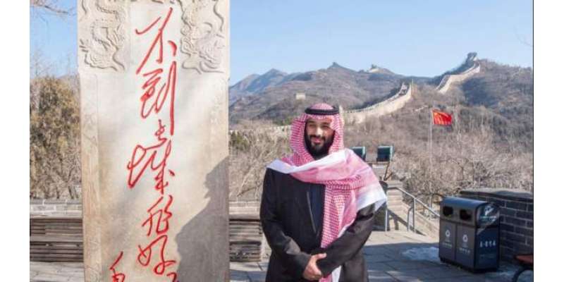 سعودی ولی عہد کا دیوار چین کا دورہ، خوبصورت مناظرسے لطف اندوز ہوئے