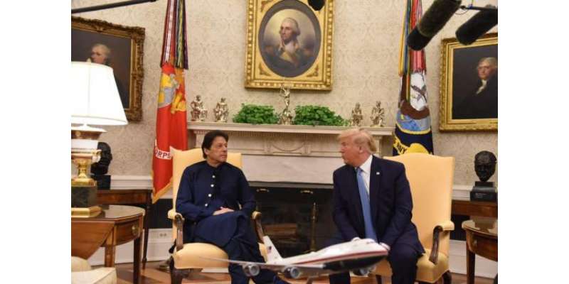 عمران خان اور ٹرمپ کی ملاقات، امریکی صدر کی مسئلہ کشمیر پر ثالثی کی ..