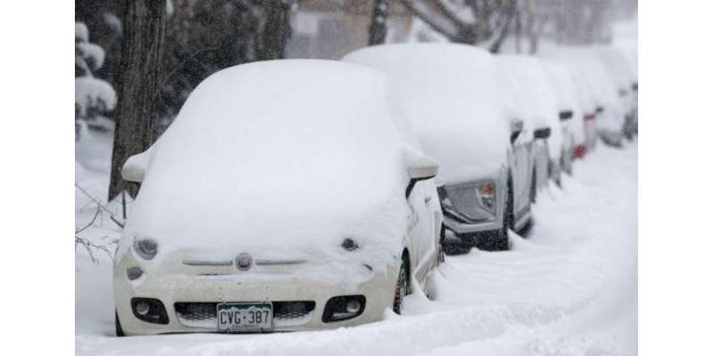 امریکہ میں برفباری کا شدید طوفان، نیویارک میں ریاستی ایمرجنسی نافذ، ..