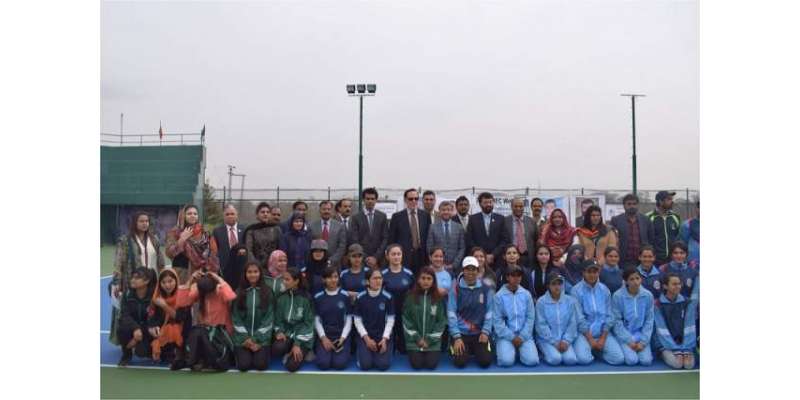آل پاکستان انٹر یونیورسٹیز وویمنز ٹینس چمپئن شپ کا اسلام آباد میں ..