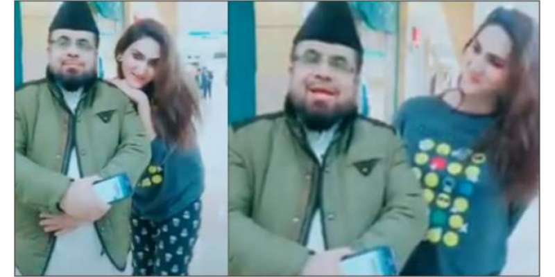 مفتی عبدالقوی کی خاتون کے ساتھ ویڈیو سوشل میڈیا پروائرل ہو گئی