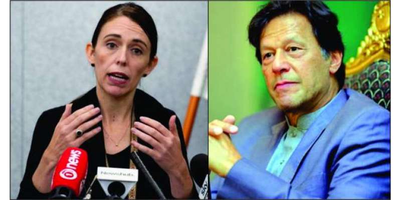 وزیراعظم عمران خان اور نیوزی لینڈ کی وزیراعظم کے درمیان ٹیلیفونک رابطہ