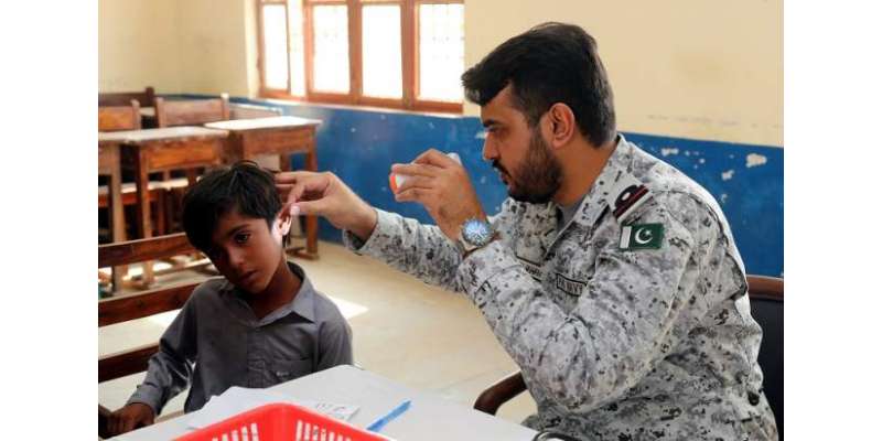 پاک بحریہ کی جانب سے بلوچستان کے علاقے دام میں مفت میڈیکل کیمپ کا انعقاد