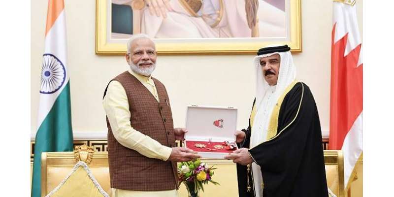یو اے ای کے بعد بحرین نے بھی بھارتی وزیراعظم کو سول ایوارڈ سے نواز دیا