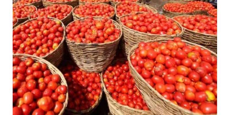 ایران سے درآمد ٹماٹر سبزی وفروٹ منڈی پہنچنا شروع ہو گیا
