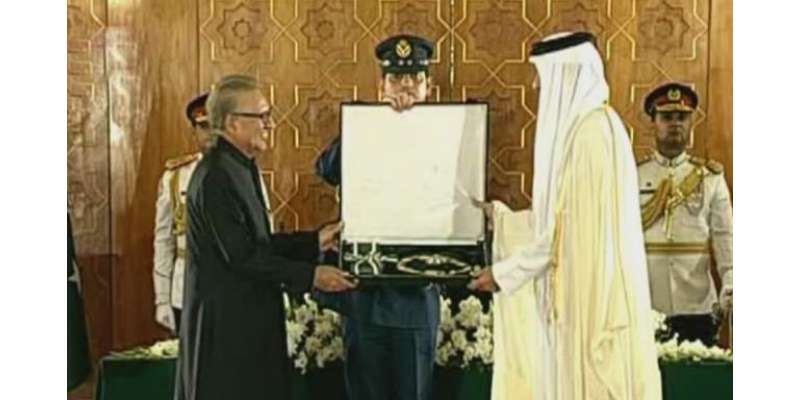 امیر قطر شیخ تمیم بن حمد الثانی کے لیے پاکستان کا سب سے بڑے سول اعزاز ..