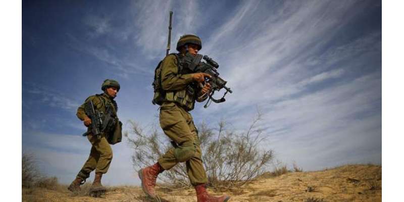غزہ کے قریب اسرائیلی فوج کی بڑے پیمانے پر مشقیں