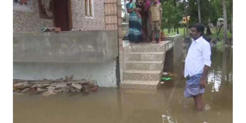 بھارتی ریاست تامل ناڈو میں بارشوں کے باعث کئی گھر منہدم، 15 افراد ہلاک