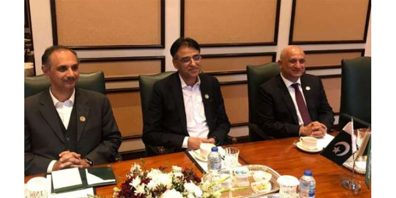وزیر خزانہ اسد عمر سے سعودی وزیر توانائی کی ملاقات ،پاکستان میں اربوں ..