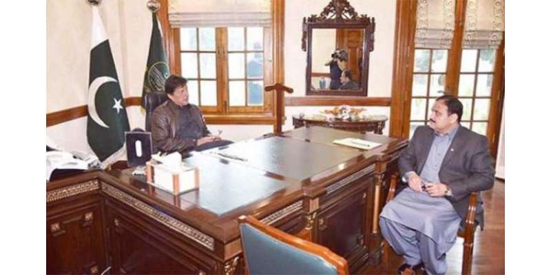 وزیراعظم عمران خان سے وزیراعلیٰ پنجاب کی ملاقات