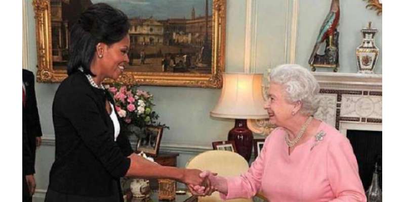 میشیل اوباما نے ملکہ الزبتھ کے گن گا کر برطانوی مجمع کا دل جیت لیا