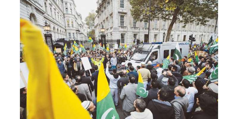 لندن میں بھارتی ہائی کمیشن کے سامنے احتجاج کی تیاریاں مکمل