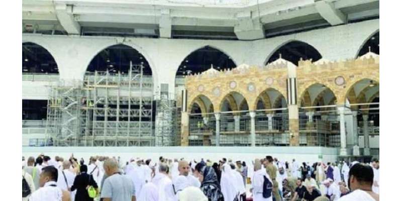 مسجد حرام کے مطاف میں قوس دار محرابوں کا کام رمضان سیزن میں مکمل ہوگا