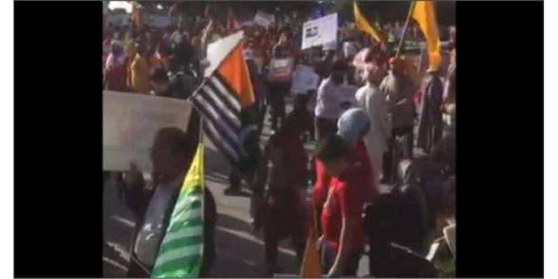 بھارتی وزیراعظم مودی کو امریکا میں شدید احتجاجی مظاہروں کا سامنا