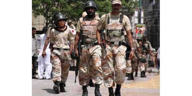 پاکستان رینجرز سندھ کی مختلف علاقوں میں کارروائیاں ،9ملزمان گرفتار