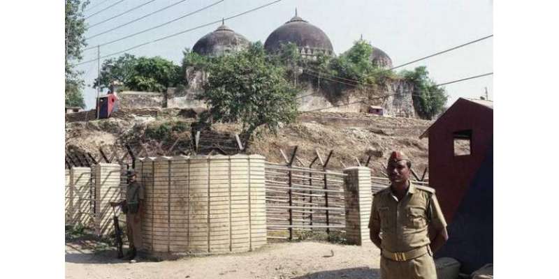 بھارت کا بابری مسجد کی جگہ فوری طورپر رام مندر بنانے کا فیصلہ