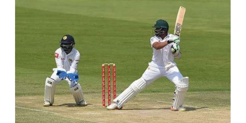 پاکستان اور سری لنکا کے درمیان کھیلا جانیوالا پہلا کرکٹ ٹیسٹ میچ ڈرا ..