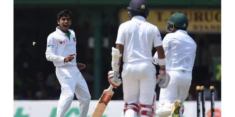 بنگلہ دیش اور سری لنکا کی کرکٹ ٹیموں کے درمیان دوسرا اورآخری ٹیسٹ ..