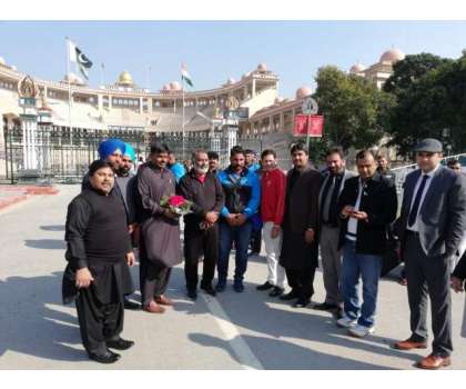 بھارتی ٹیم کبڈی ورلڈ کپ میں شرکت کے لیے پاکستان پہنچ گئی