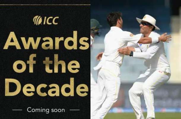 آئی سی سی نے دہائی کے ایوارڈز کا اعلان کردیا ، صرف 2 پاکستانی کھلاڑی نامزد ہوئے