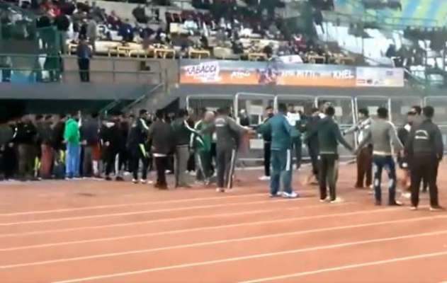 کبڈی ورلڈکپ کھیلنے آئی ایرانی ٹیم کے کھلاڑی کا موبائل فون چوری ہو گیا