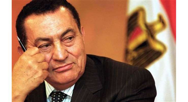 سابق مصری صدر حسنی مبارک کی ملٹری اسپتال میں آنتوں کی سرجری