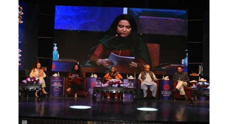 آرٹس کونسل آف پاکستان کراچی میں جاری تیرھویں عالمی اردو کانفرنس کے تیسرے روز ”اردو غزل کے سو سالہ منظر نامے“کے حوالے سے نشست کااہتمام