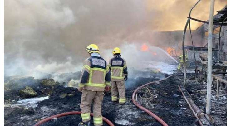 عجمان، متحدہ عرب امارات میں بھڑکنے والی خوفناک آگ نے تباہی مچا دی