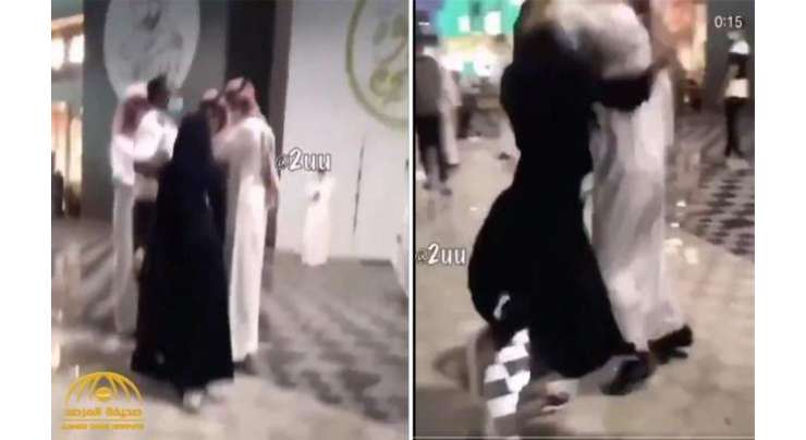 سعودی لڑکی شاپنگ مال میں شرمناک حرکت کرنے والے نوجوان پر چڑھ دوڑی
