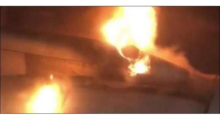 کراچی ائیرپورٹ پر طیارے میں آگ لگی نہیں،لگائی گئی