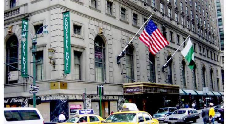 نیویارک میں روزویلٹ ہوٹل فروخت نہیں کررہے . وفاقی حکومت کا عدالت میں جواب