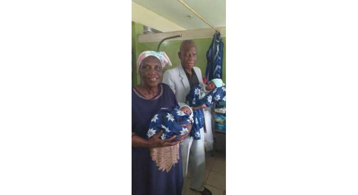 نائیجریا کی 68 سالہ خاتون کے ہاں جڑواں بچوں کی پیدائش
