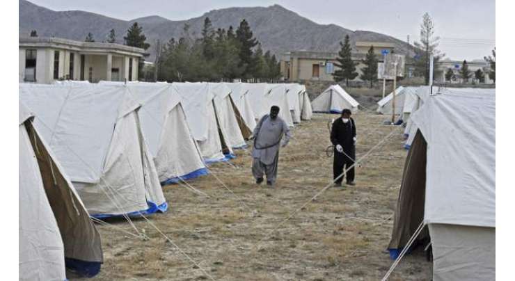 ملتان ، پاکستان کے سب سے بڑے قرنطینہ میں زائرین پہنچنا شروع ہو گے