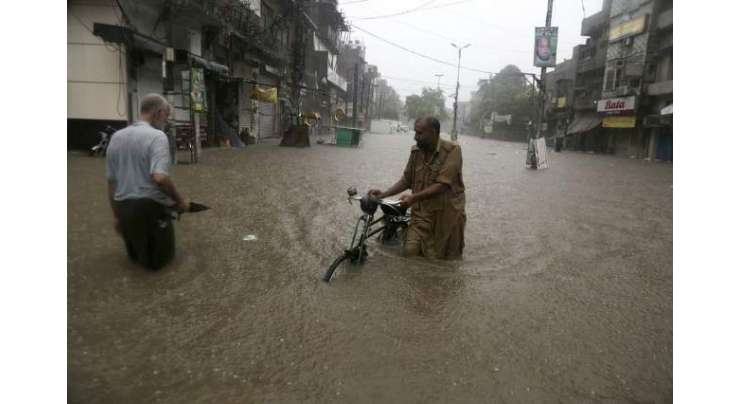 لاہور میں مون سون کی مزید موسلا دھار بارشوں کی پیش گوئی