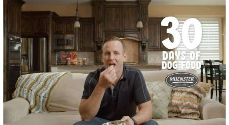 کتوں کی خوراک کو محفوظ ثابت کرنے کے لیے کمپنی کے سی ای او نے اسے 30 دن تک کھا  کر دکھایا