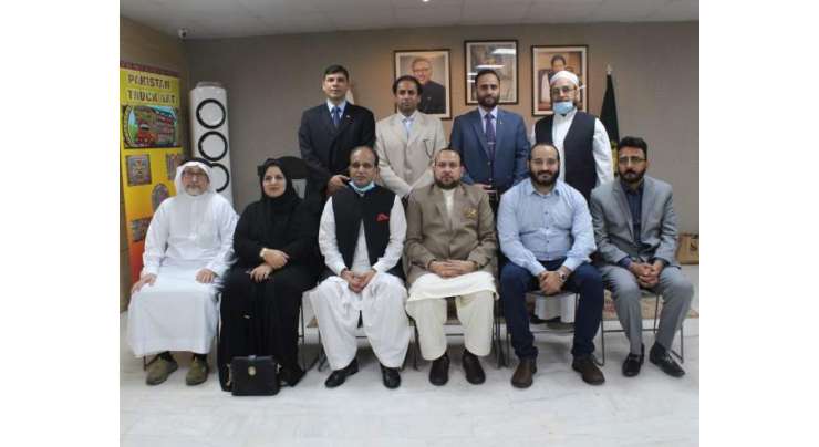 فیصل آباد چیمبر آف کامرس اینڈ انڈسٹری کی مڈل ایسٹ کمیٹی کے چیئرمین کا قونصل خانہ جدہ کا دورہ