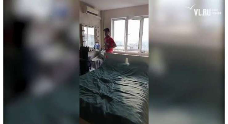 روسی کھلاڑی نے اپنے بستر کی گرد 100 کلومیٹر کی دوڑ مکمل کر لی